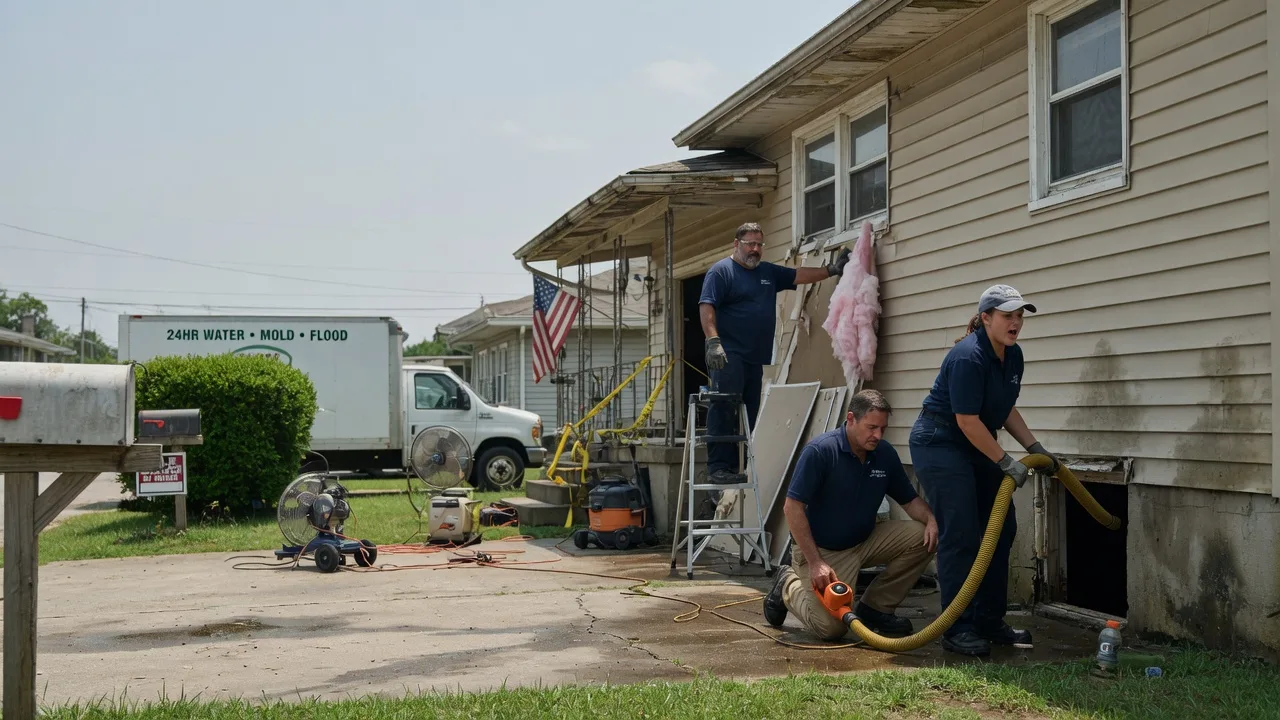 Water Damage Repair in Port Jefferson, OH near me